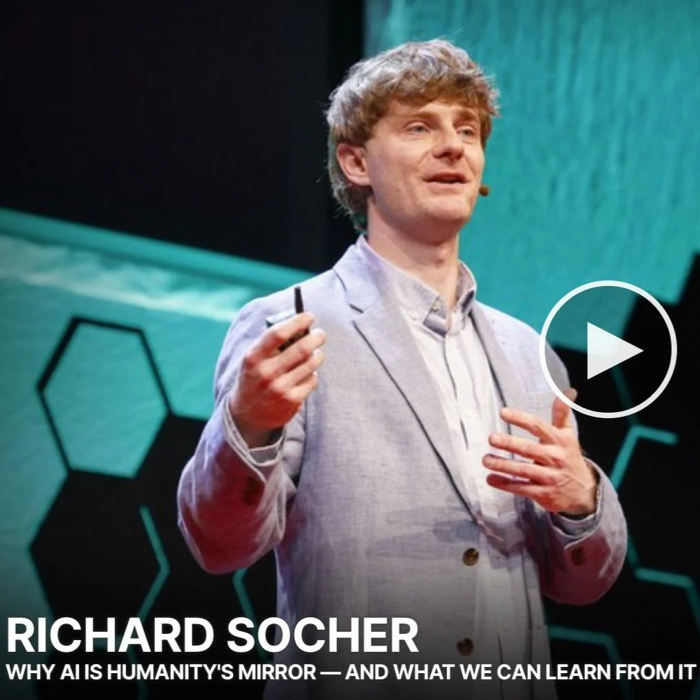 TED: Why AI is Humanity's Mirror — And What We Can Learn From It