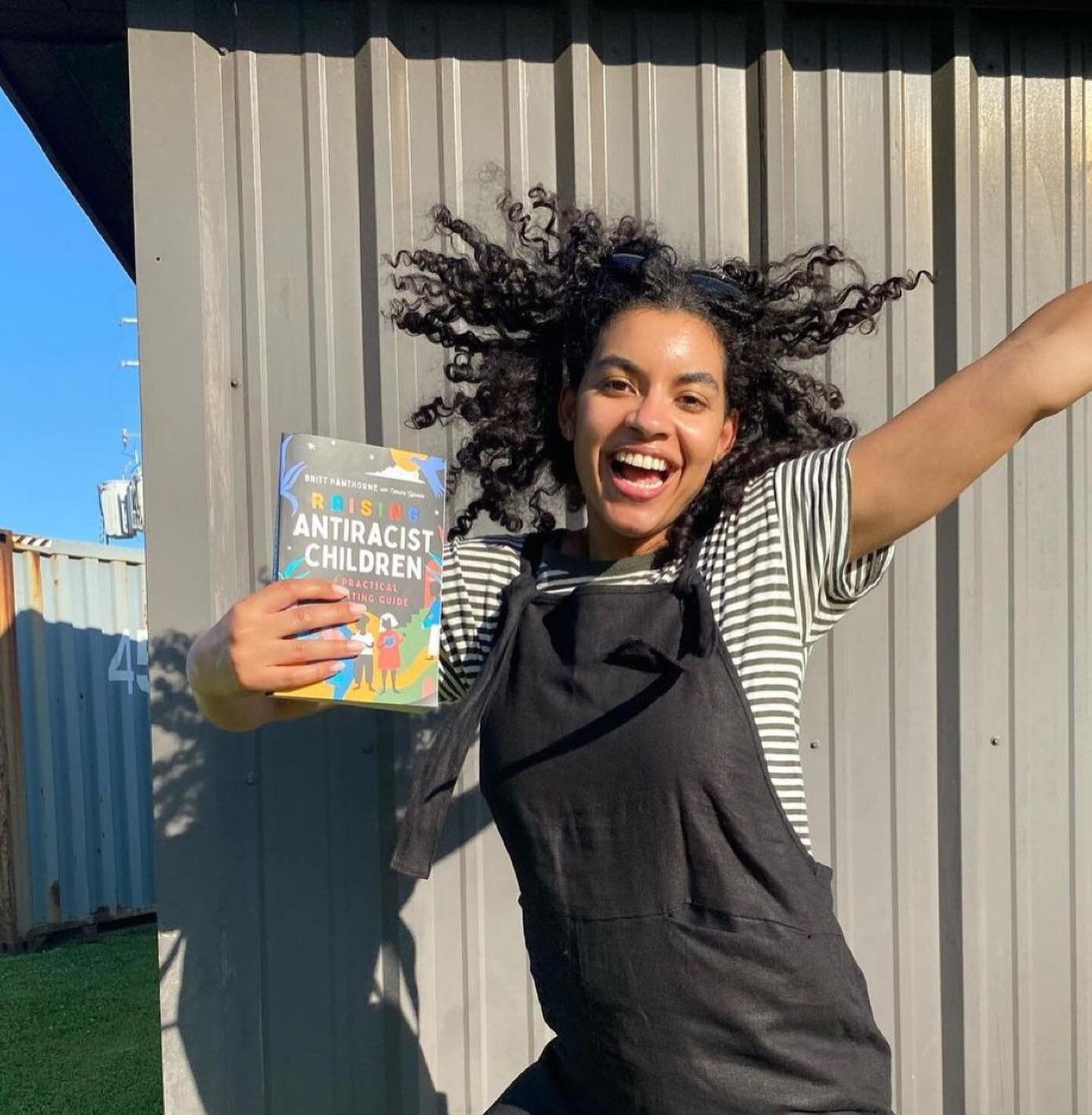 Have you purchased your copy of Raising Anti-Racist Children?  @britthawthorne is a badass co-conspirator of Indigenous Educators, Indigenous Children, our people. We are so happy for you @britthawthorne 😘❤️

Repost from @britthawthorne
&bull;
[ID: 