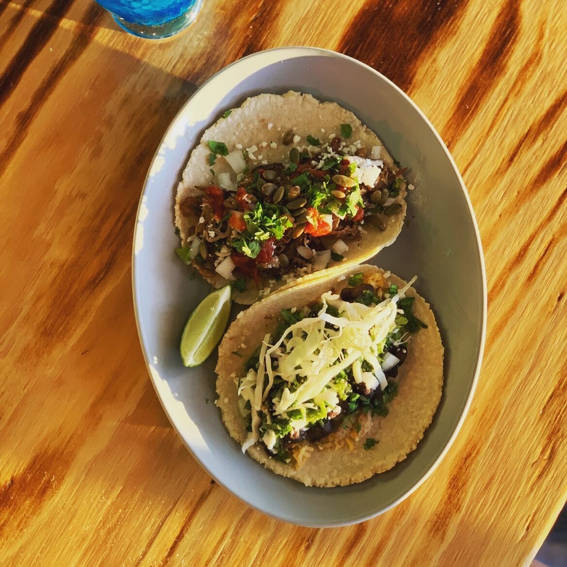 Tacos made with tortillas from scratch and house made salsa make all the difference. Plus Mezcal cocktails! 🍹 Open Tues-Sun and happy hour specials during the week. Brunch on Sat &amp; Sun