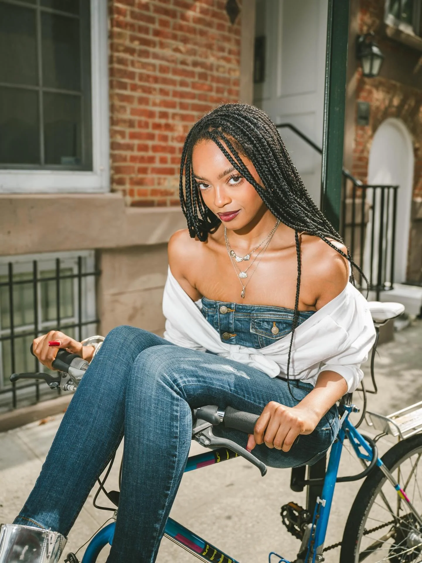 a west village spring with @aamilahmariee ✨🤍