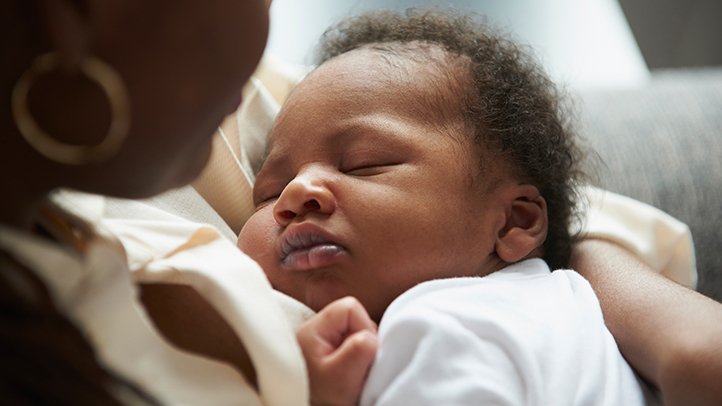 How newborns sleep from 0-12 weeks old