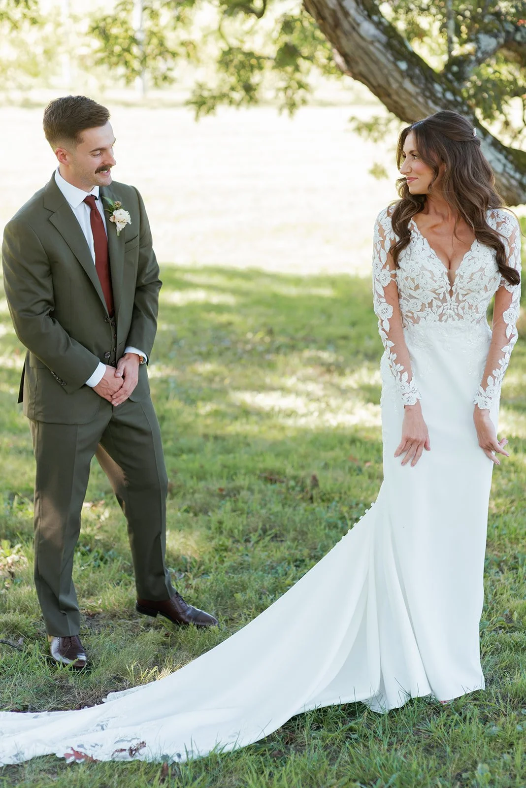 Sam & Alex - Red Maple Vineyard Hudson Valley Wedding - Newlywed Portraits 310_websize.jpg