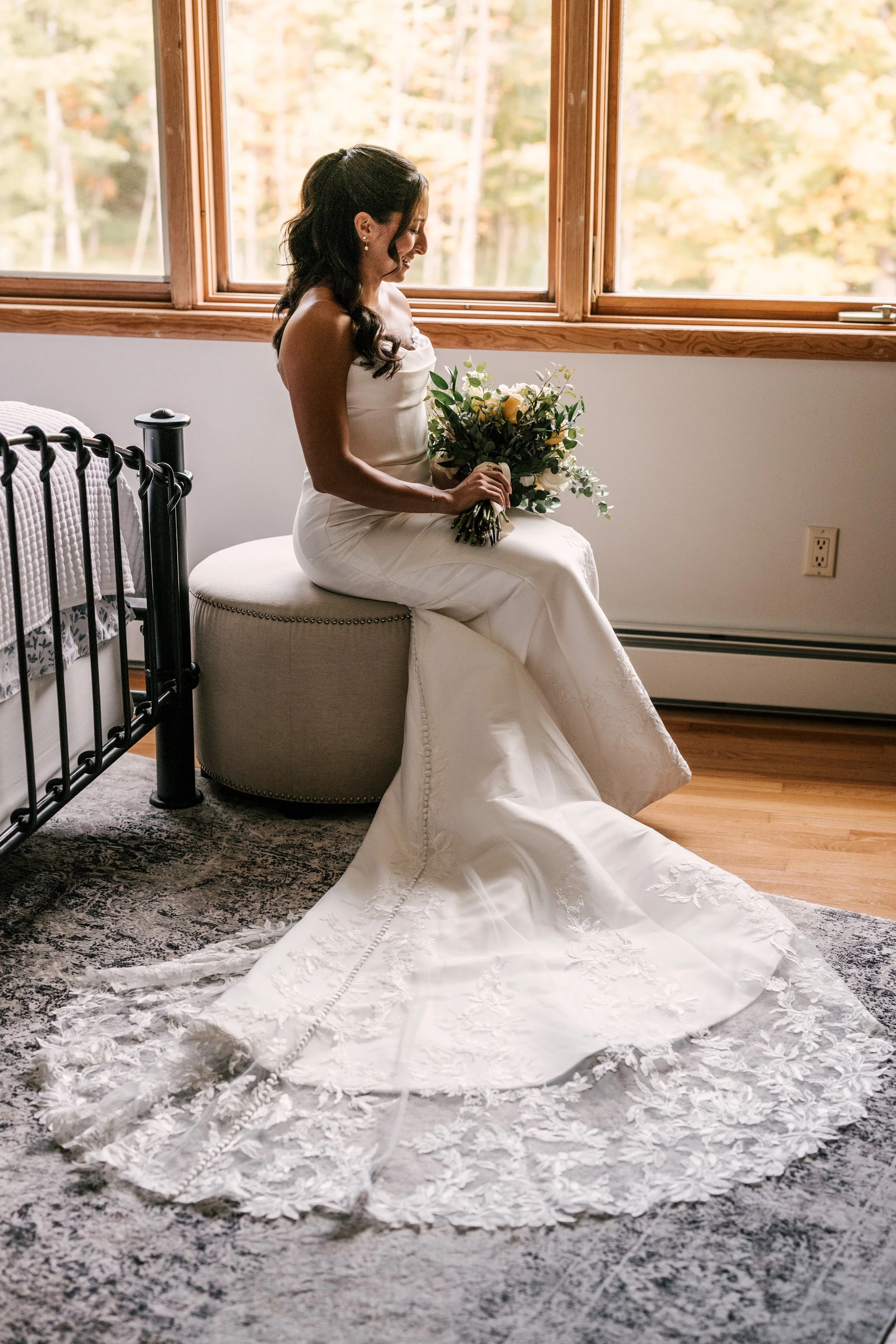 hudson valley wedding hair