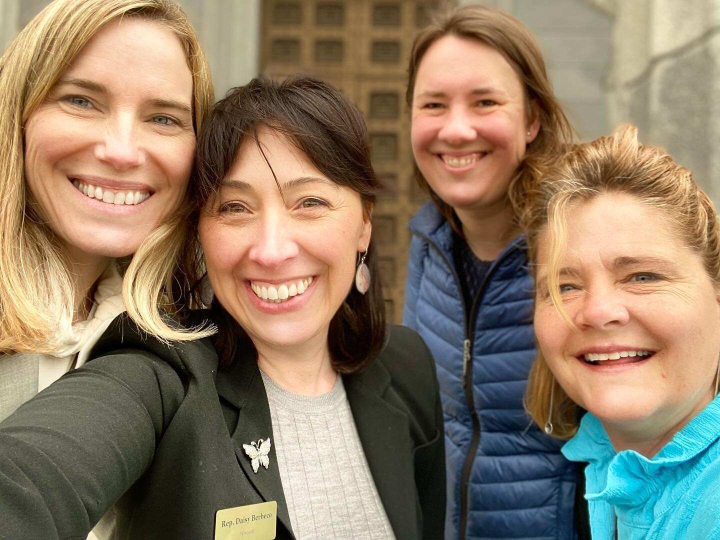 Can I get a round of applause for these incredible women? Our Attorney General, Secretary of State and Vice Chair of State Dems are protecting your right to vote, your bodily autonomy and reproductive rights and so much more. This kind of energy is w