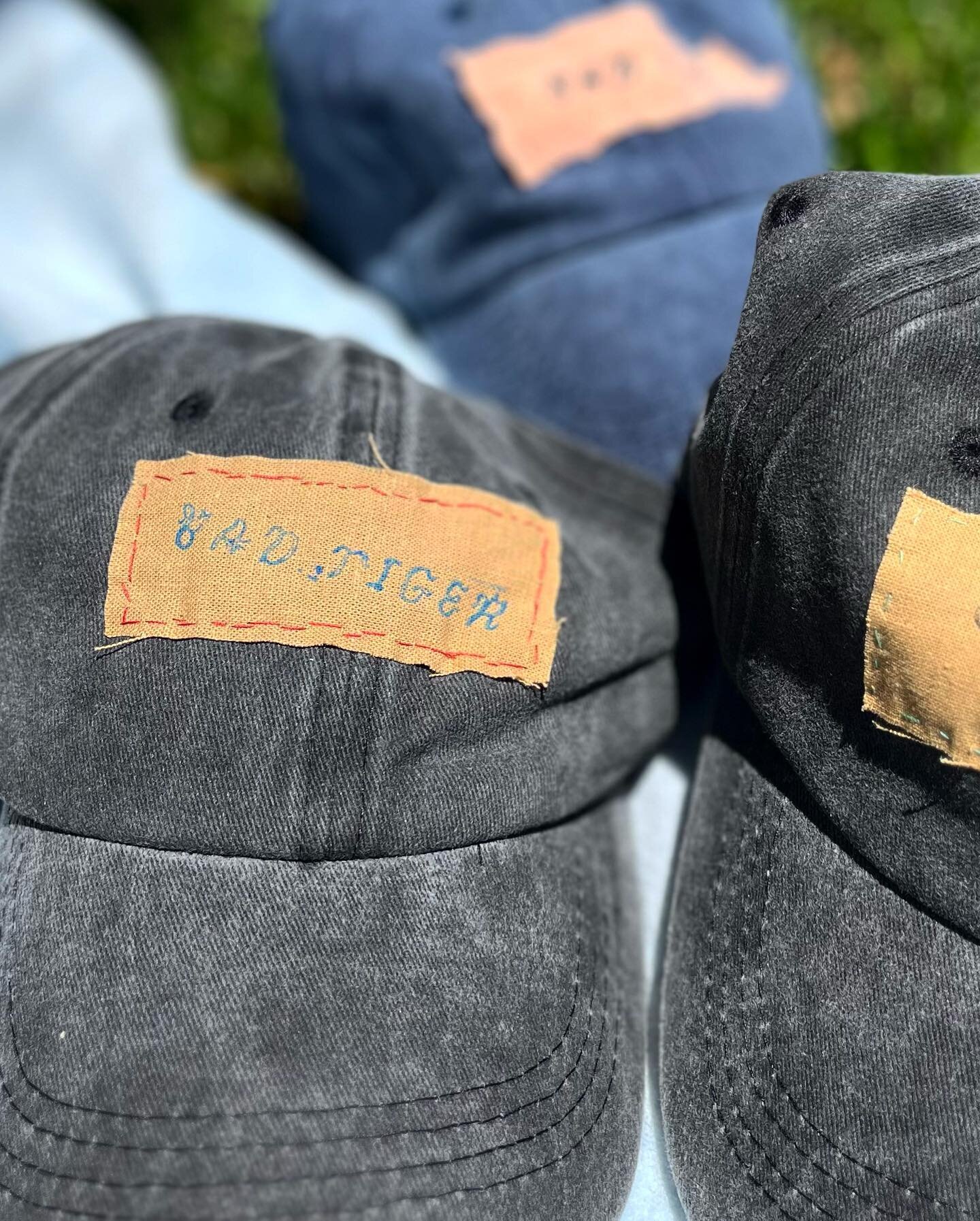 We have hats! Super limited edition, black n blue $15! come and get &lsquo;em at our @howdygalsatx show on 7/30 at @ivyroom 🧢🤠