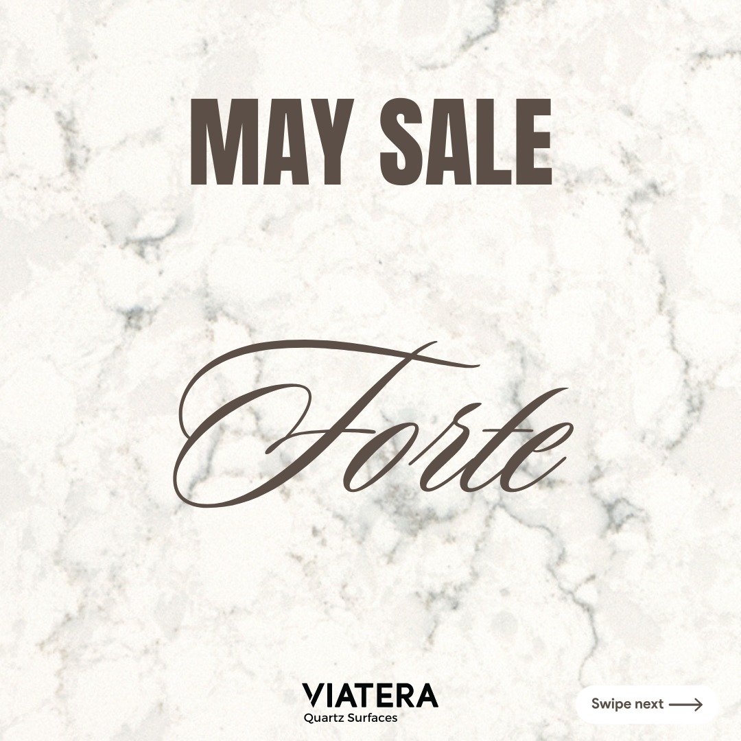 Viatera Forte is now on sale at Stone Link, your exclusive Viatera distributor. Swing by our showroom at 471 Lively Blvd Elk Grove Village IL to experience luxury firsthand.  #ViateraForte #Sale #StoneLink&quot;