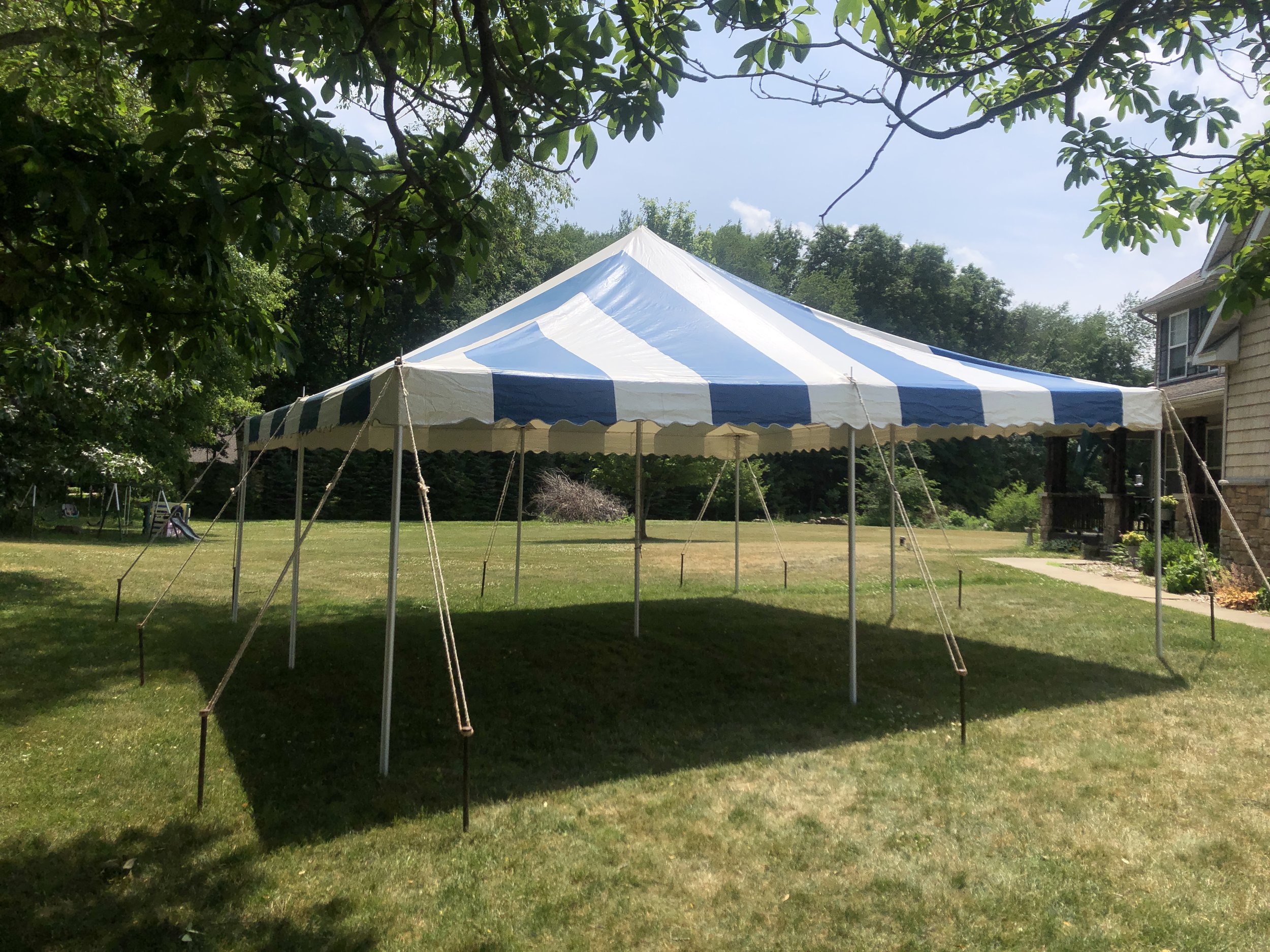 20'x20' party tent