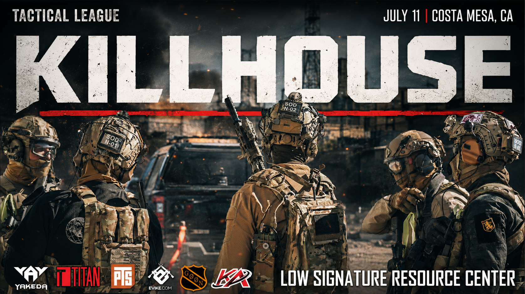 Tactical League KILLHOUSE | Low Signature Resource Center - 7.11.26
