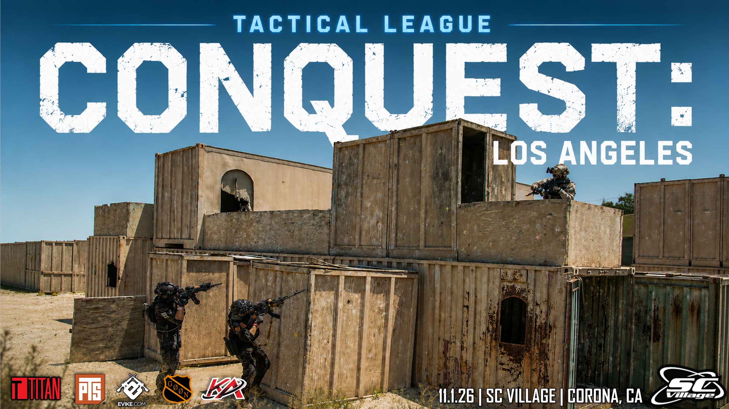 Tactical League CONQUEST: LOS ANGELES @ SC Village 11.1.26