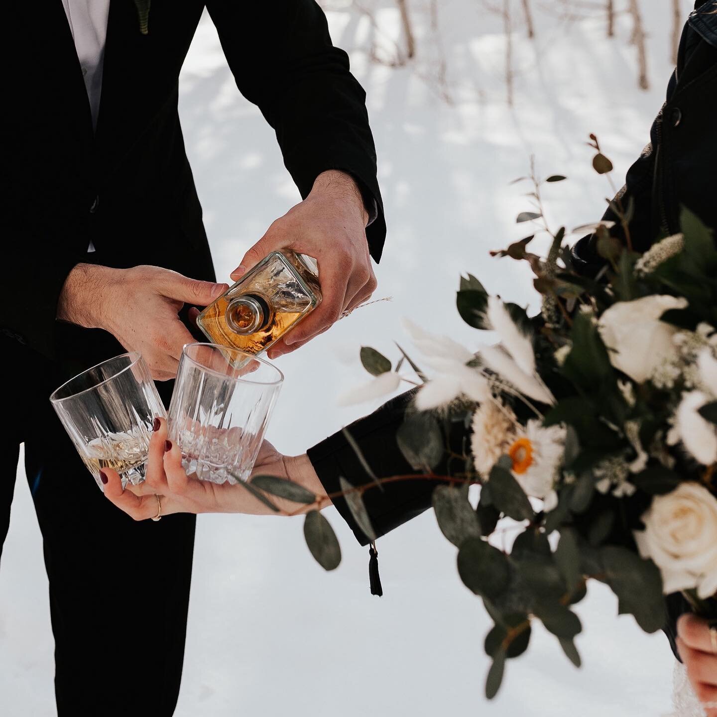 I&rsquo;ll bring the flowers, you bring the whiskey &hellip;

lets get married 
.
.
.
.
#elopementlove #loveelope #elopementbride #elopement #elopementcollective #twosecretvows #secretvows #mountainelopement #winterelopement #coloradoelopement #breck