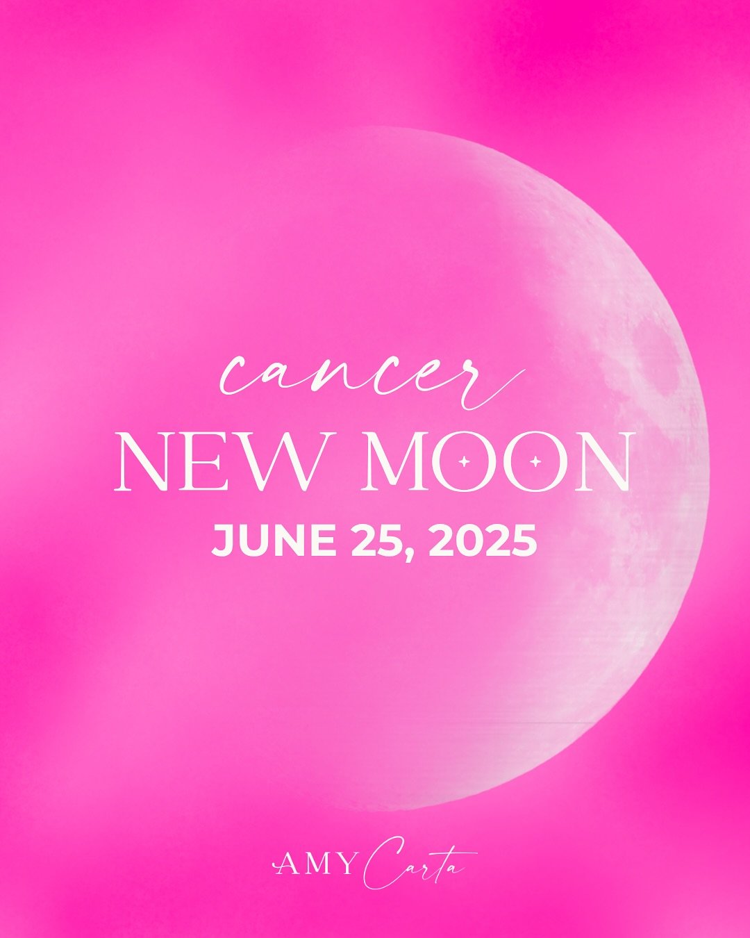 The Cancer New Moon invites us home.
To our hearts.
To our lineage.
To our inner world.

This lunation is rich with emotional depth and intuitive wisdom. It&rsquo;s a time to reconnect to what truly nourishes you.
Your family.
Your chosen community.
