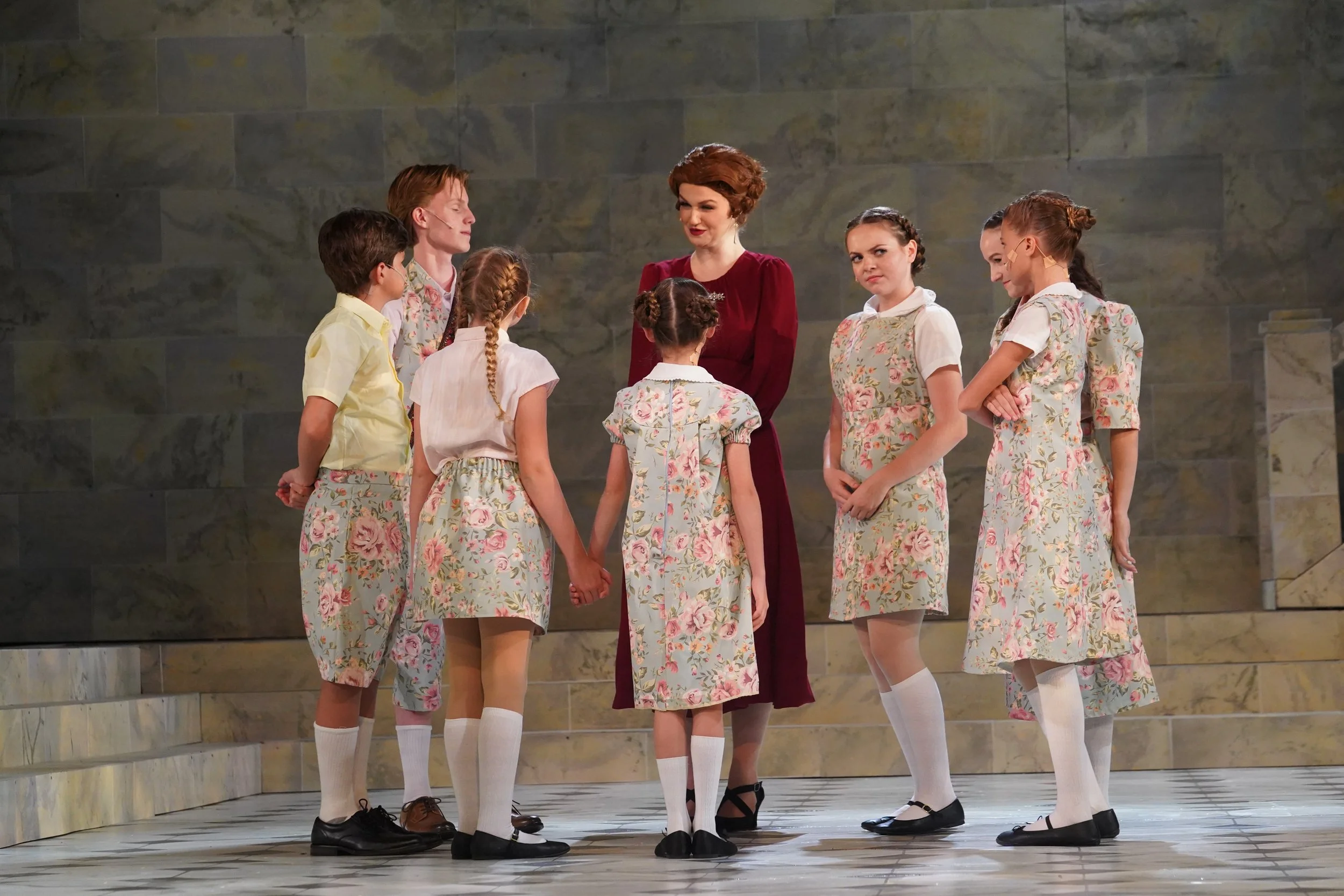 Kiley as The Baroness Elsa Schraeder in "The Sound of Music" at Riverside Center for the Performing Arts / Dir. Patrick A'Hearn.