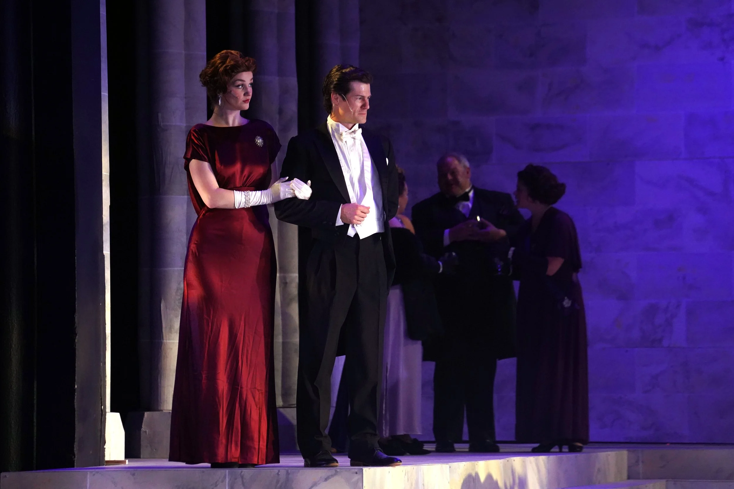 Kiley as The Baroness Elsa Schraeder in "The Sound of Music" at Riverside Center for the Performing Arts / Dir. Patrick A'Hearn.