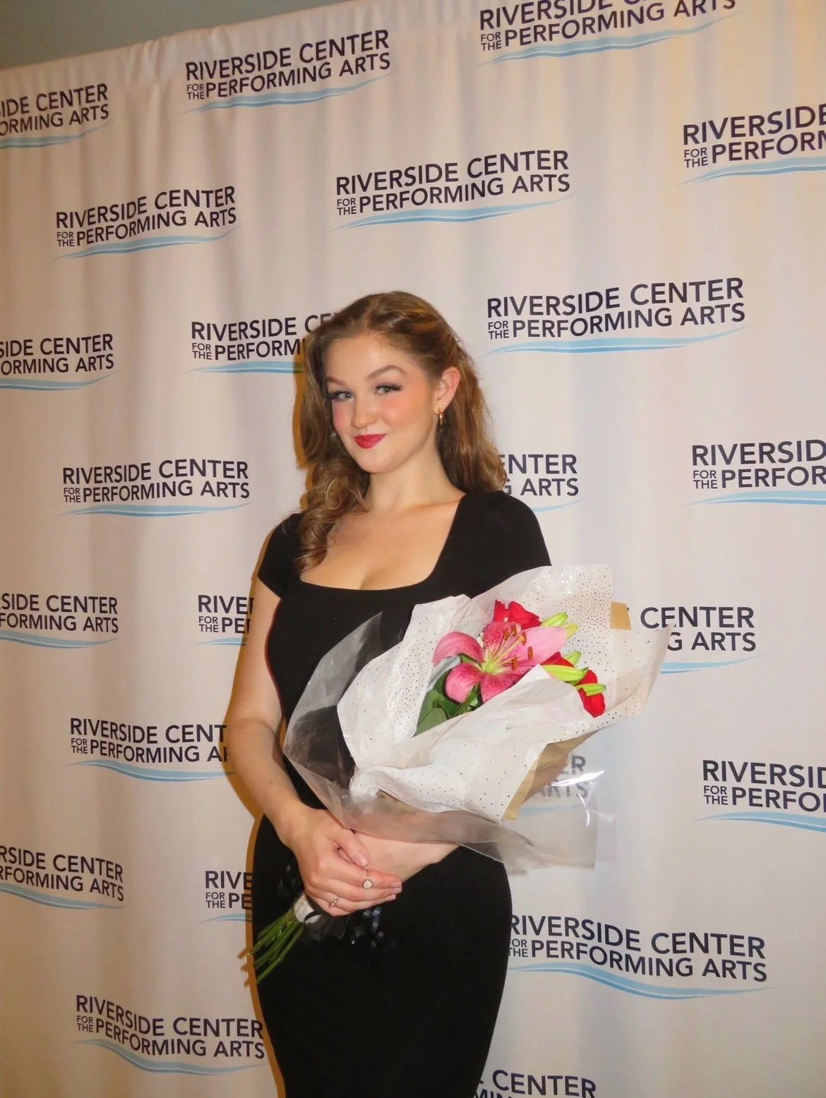 Kiley post-performance as The Baroness Elsa Schraeder in "The Sound of Music" at Riverside Center for the Performing Arts / Dir. Patrick A'Hearn.