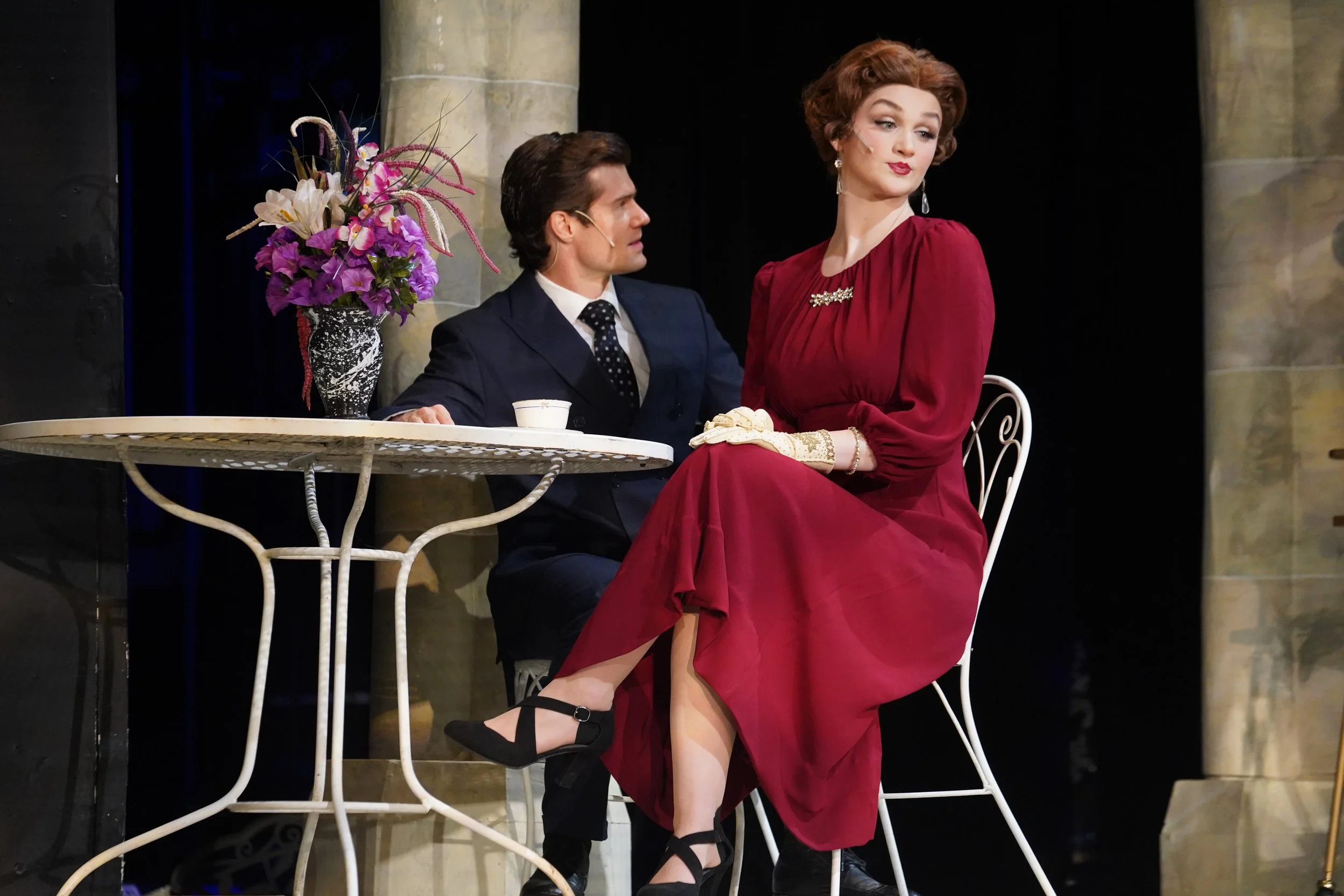 Kiley as The Baroness Elsa Schraeder in "The Sound of Music" at Riverside Center for the Performing Arts / Dir. Patrick A'Hearn.