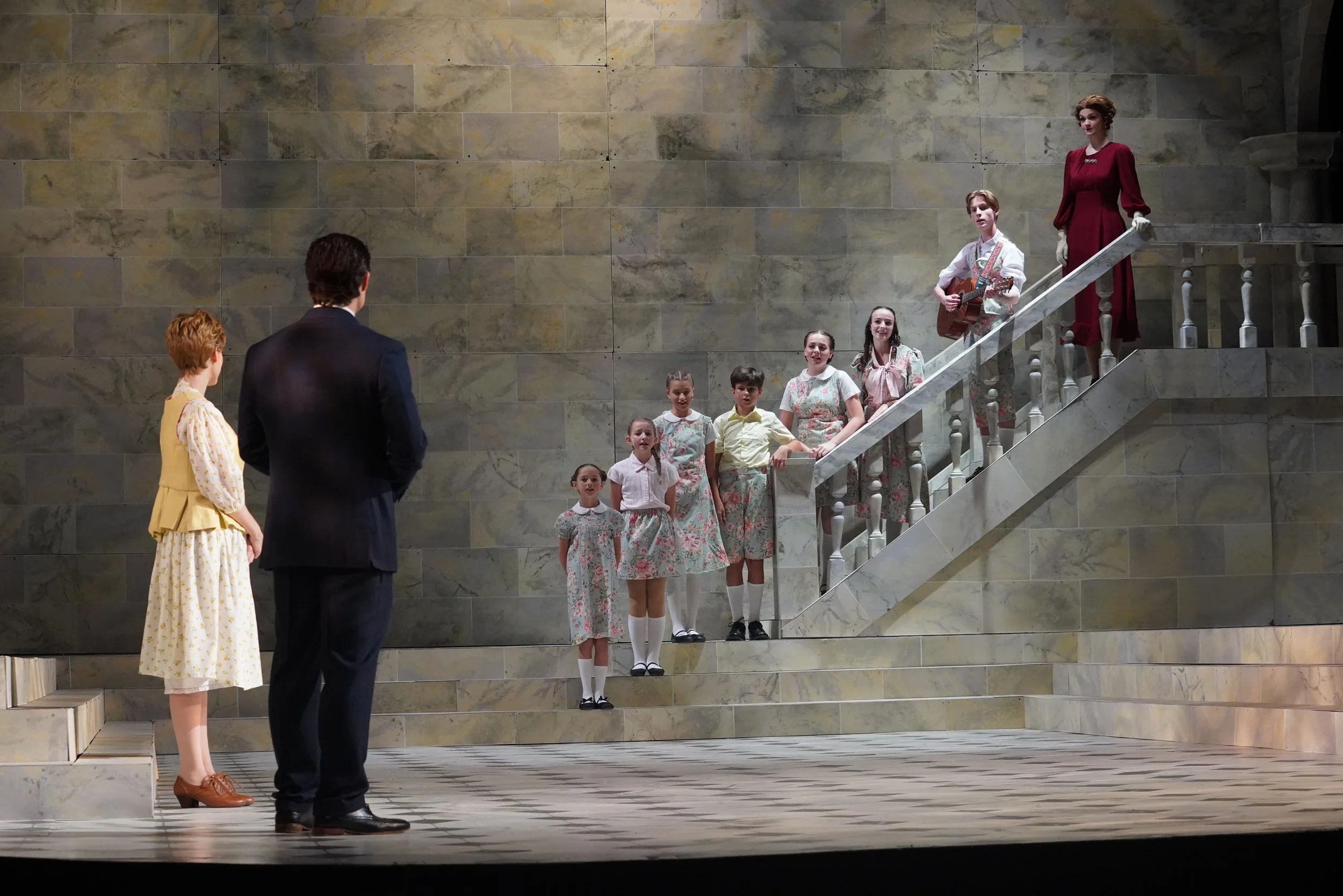 Kiley as The Baroness Elsa Schraeder in "The Sound of Music" at Riverside Center for the Performing Arts / Dir. Patrick A'Hearn.