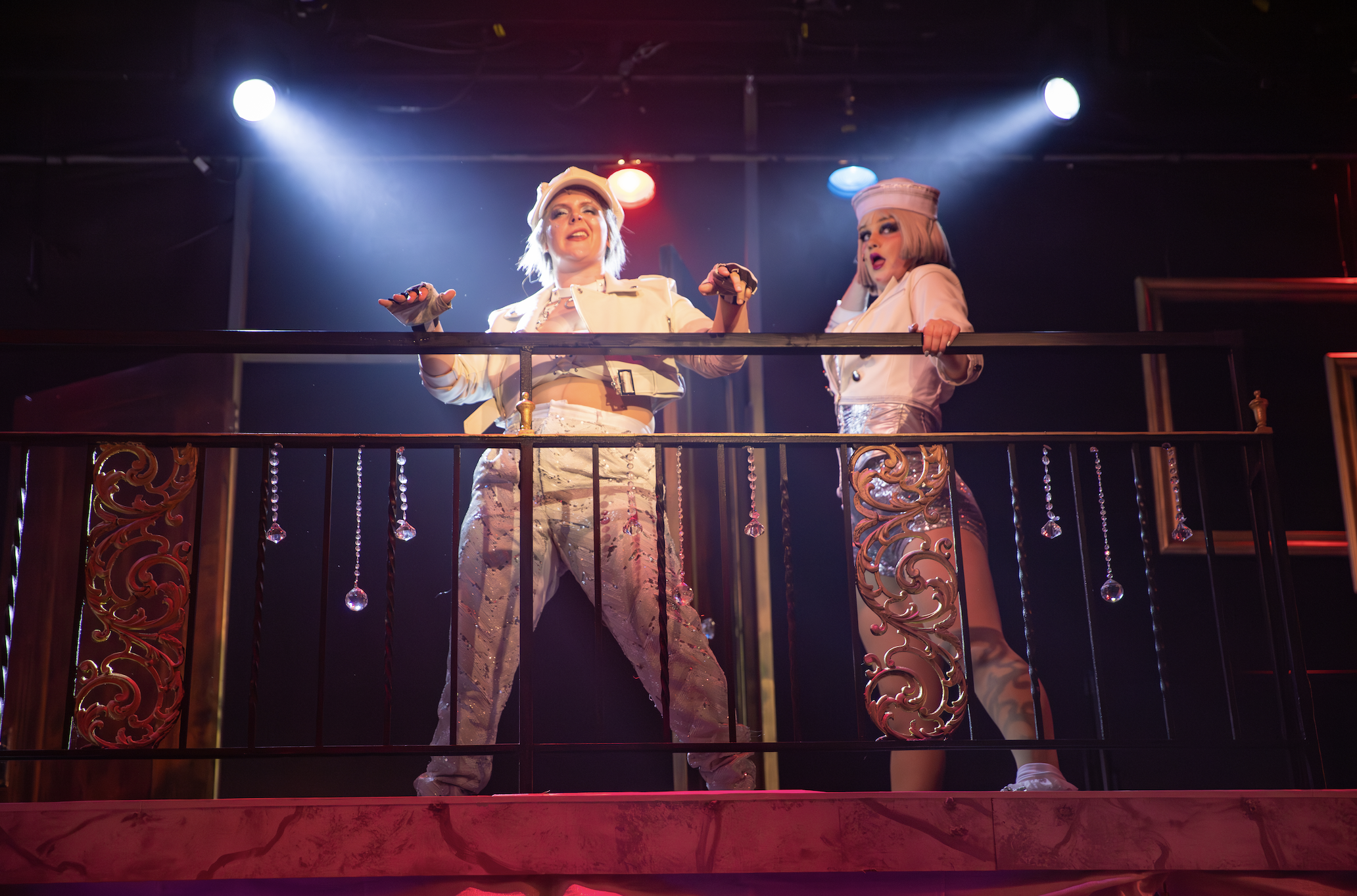 Kiley as Columbia in "The Rocky Horror Show" at Iron Crow Theatre / dir. Sean Elias