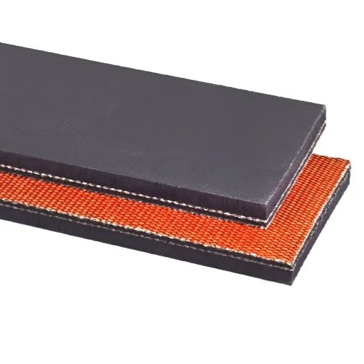 Two rectangular composite sheets, one black and one orange, stacked diagonally, showcasing their texture and layers.