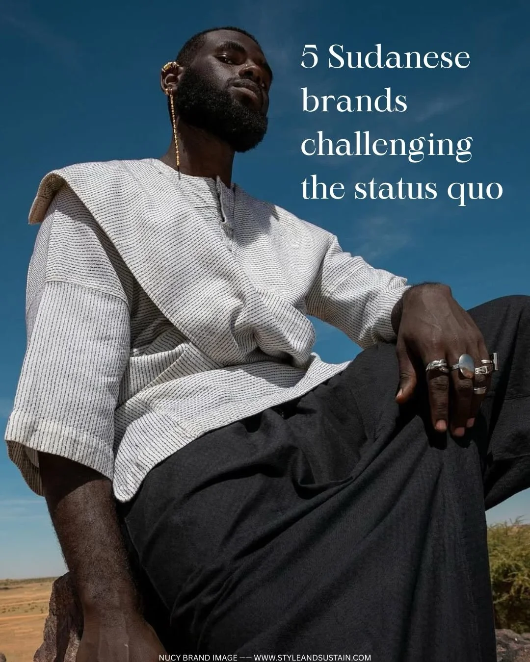 Fashion preserves culture. Tells the story of a place and it&rsquo;s people. These brands are redefining Sudanese style: past, present and future, while reshaping perceptions of what the country has to offer beyond it&rsquo;s status quos. 

@omer_asi