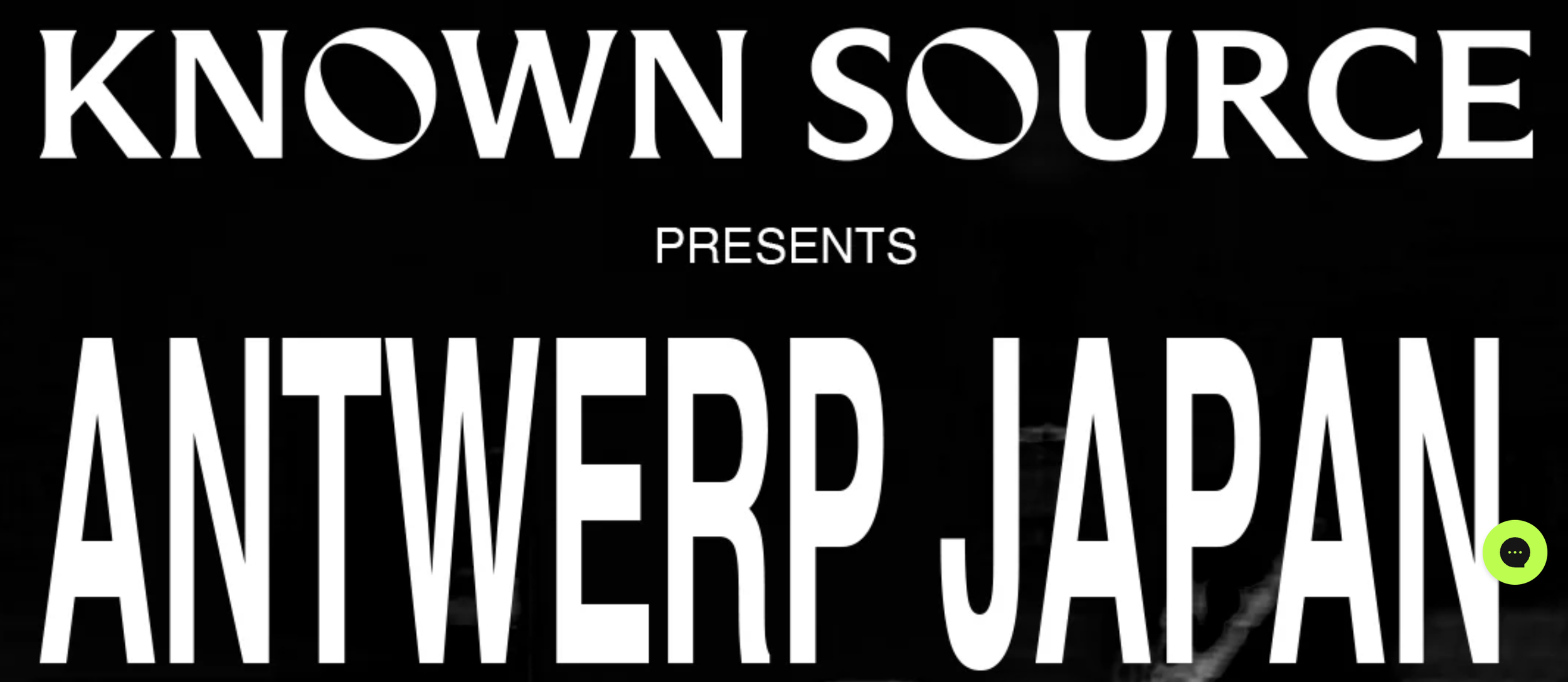 ANTWERP JAPAN ARCHIVE TAKEOVER