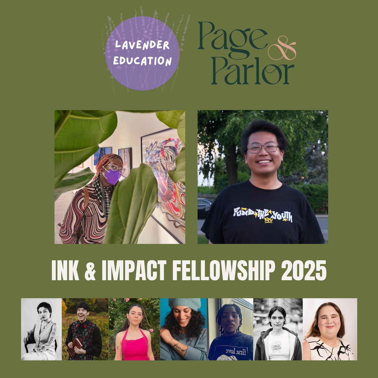 Announcing the 2025 Ink & Impact Fellows