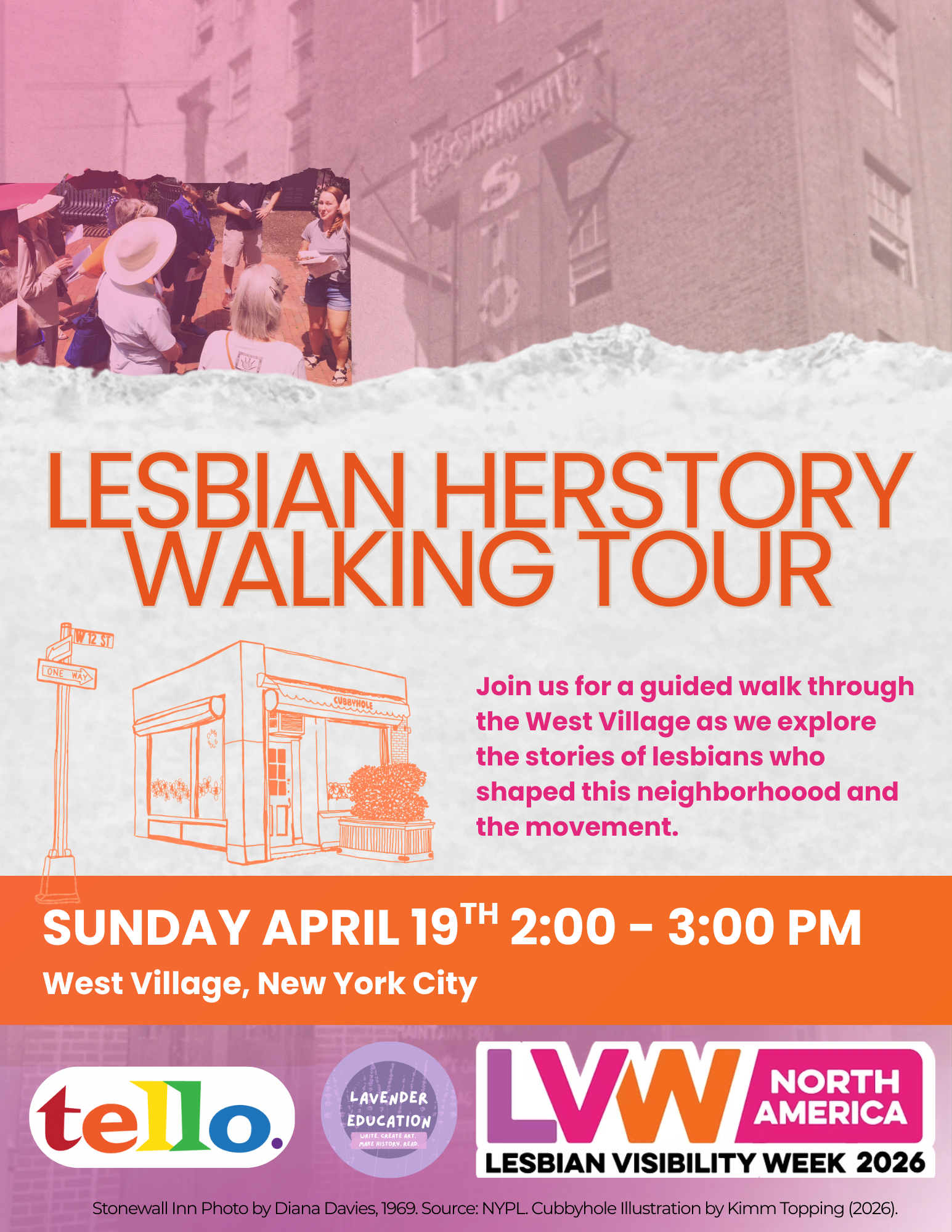 LESBIAN HERSTORY WALKING TOUR