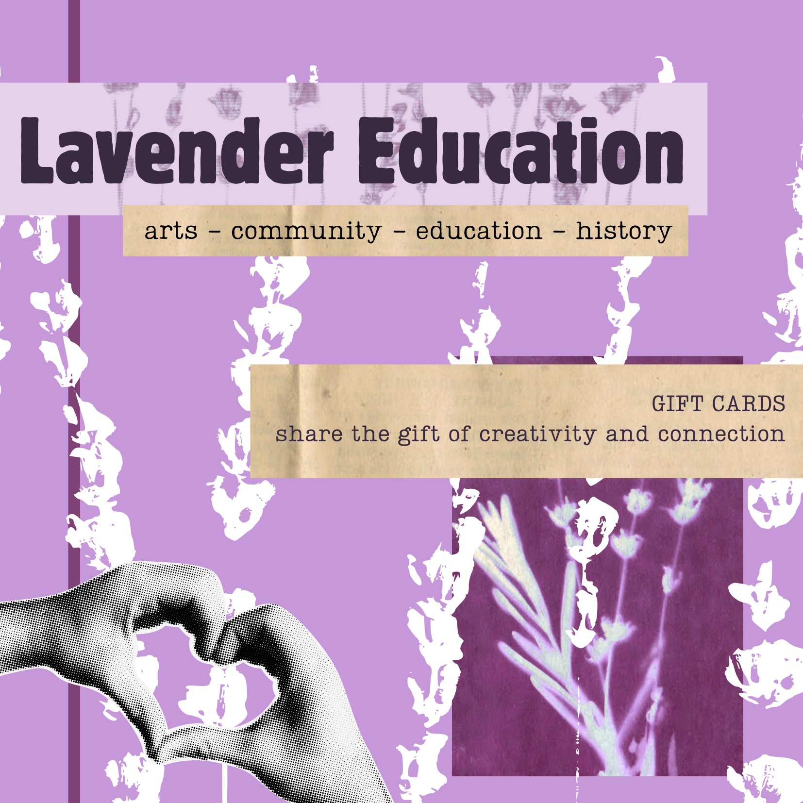 Lavender Education Gift Card