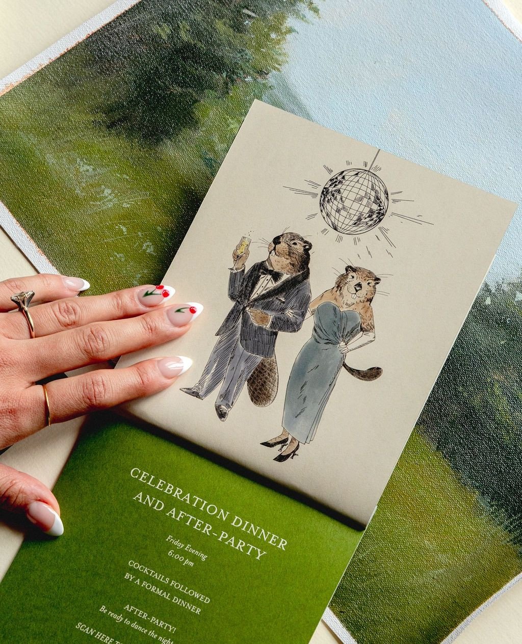 These two would like to wish you a Happy Labor Day weekend! See you Tuesday of next week #thekfdstudio