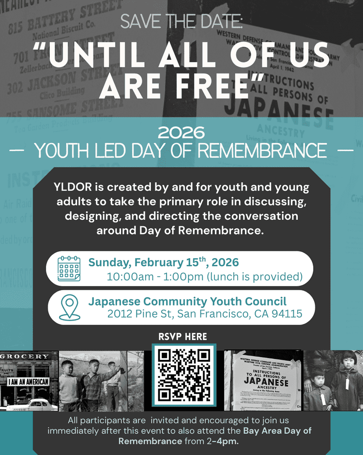 2026 Youth-Led Day of Remembrance: "Until All of Us Are Free."