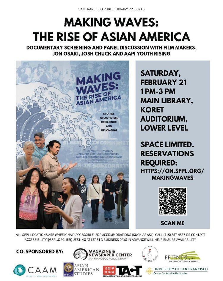 Film Screening: Making Waves: The Rise of Asian America