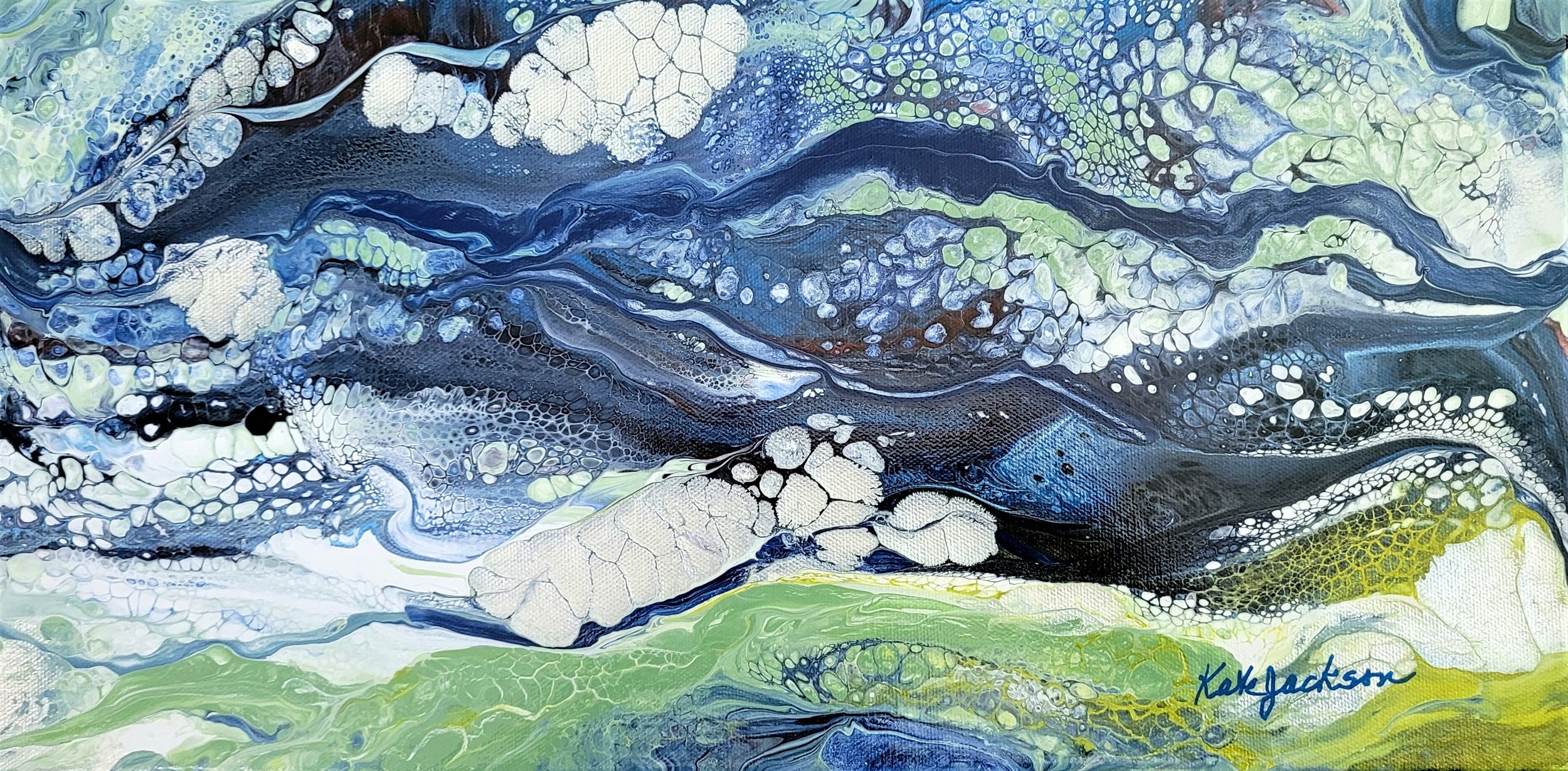 Acrylic Pour Painting with Schmincke Pouring Medium and Inks - Jackson's  Art Blog