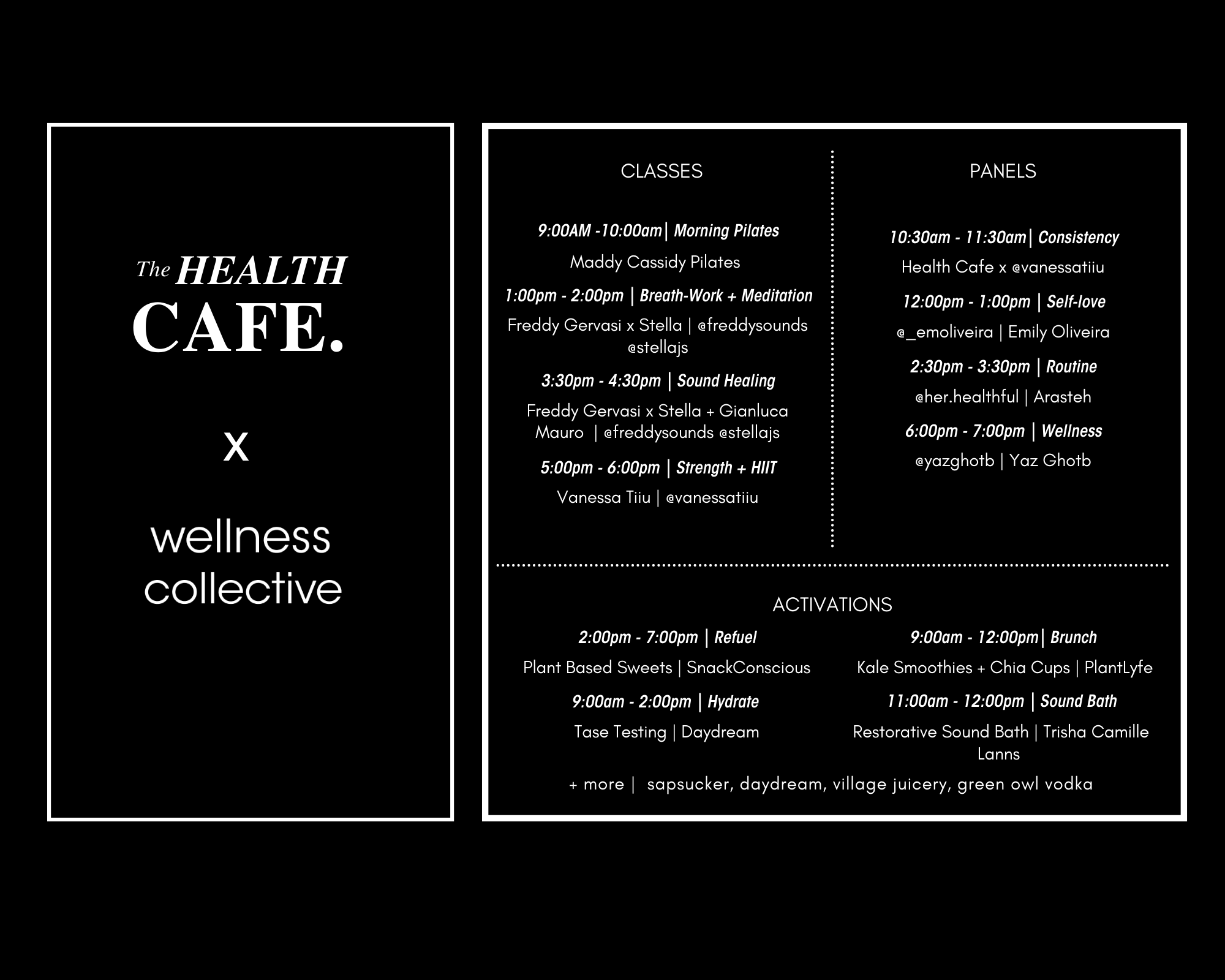 Events — The Health Café