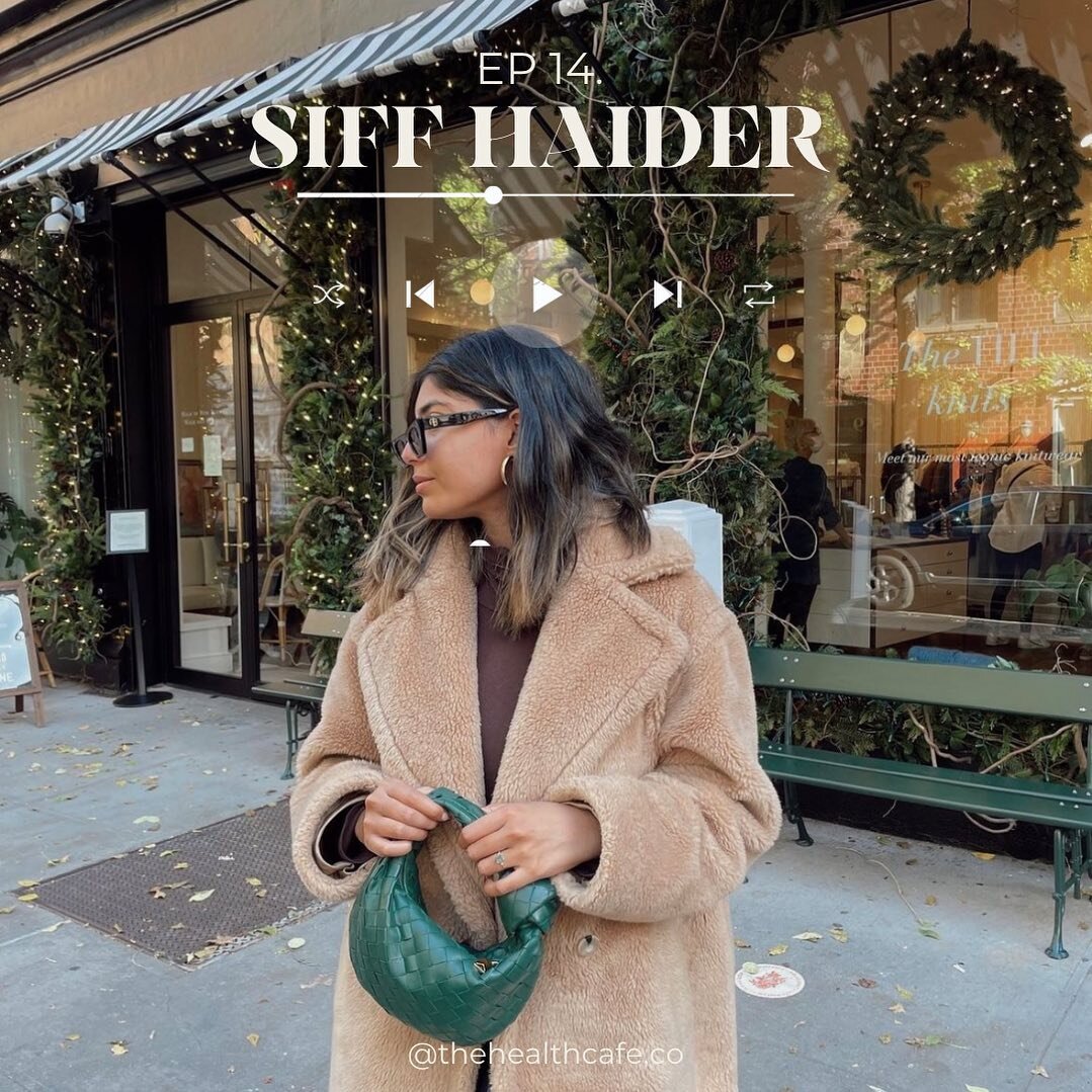 New episode is live! @siffhaider and I sit down and chat all about @arrae.co how to be a successful co-founder, her health journey, and how you can live a more active life amongst a busy work schedule. 

This conversation came pretty naturally betwee
