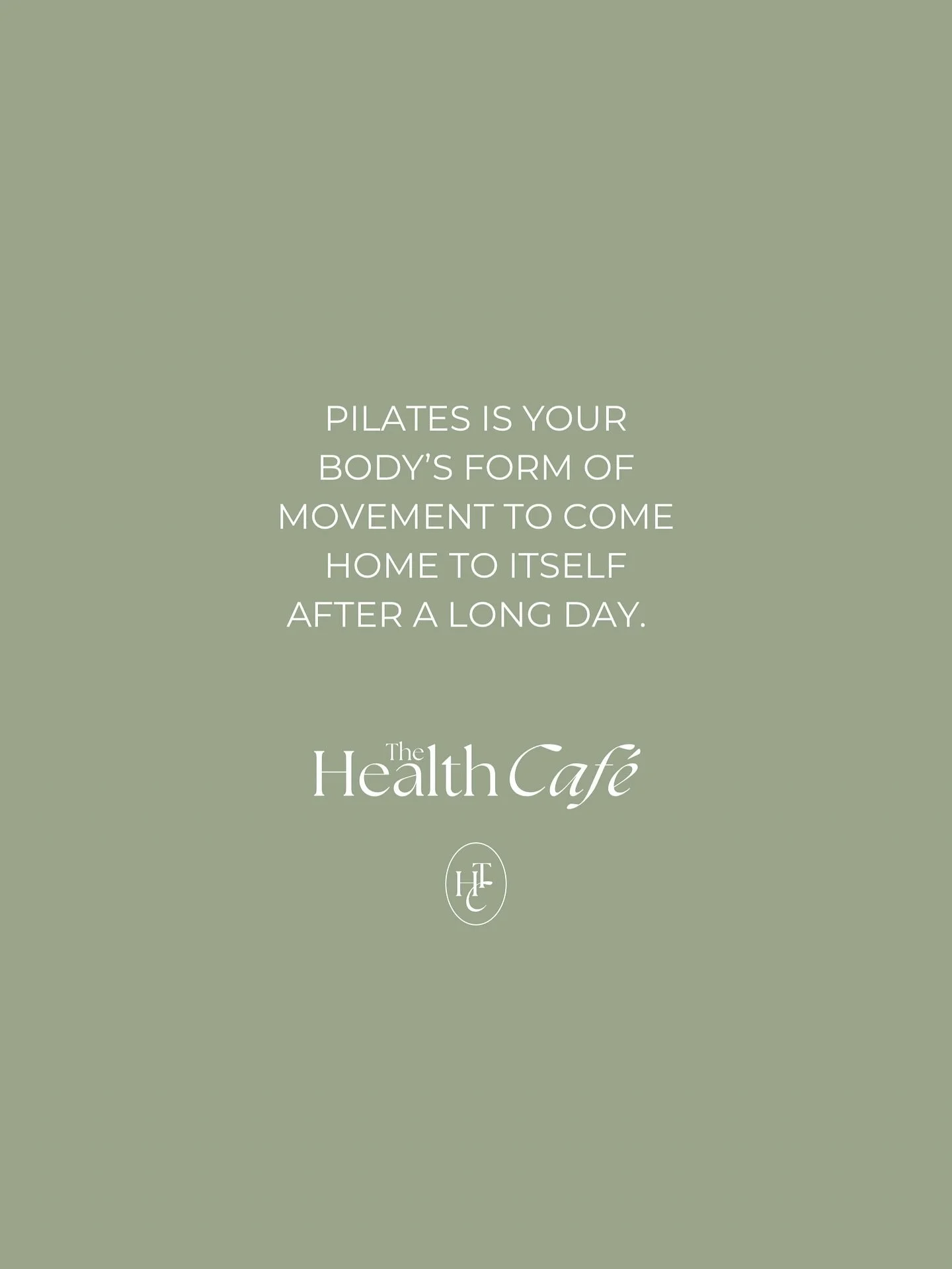 sometimes the hour we use to move our bodies and take a class is the only hour we give ourselves during the day. The only real break we take from the busyness of life. 

It&rsquo;s more than just exercise, it&rsquo;s movement with a mindset, it&rsquo