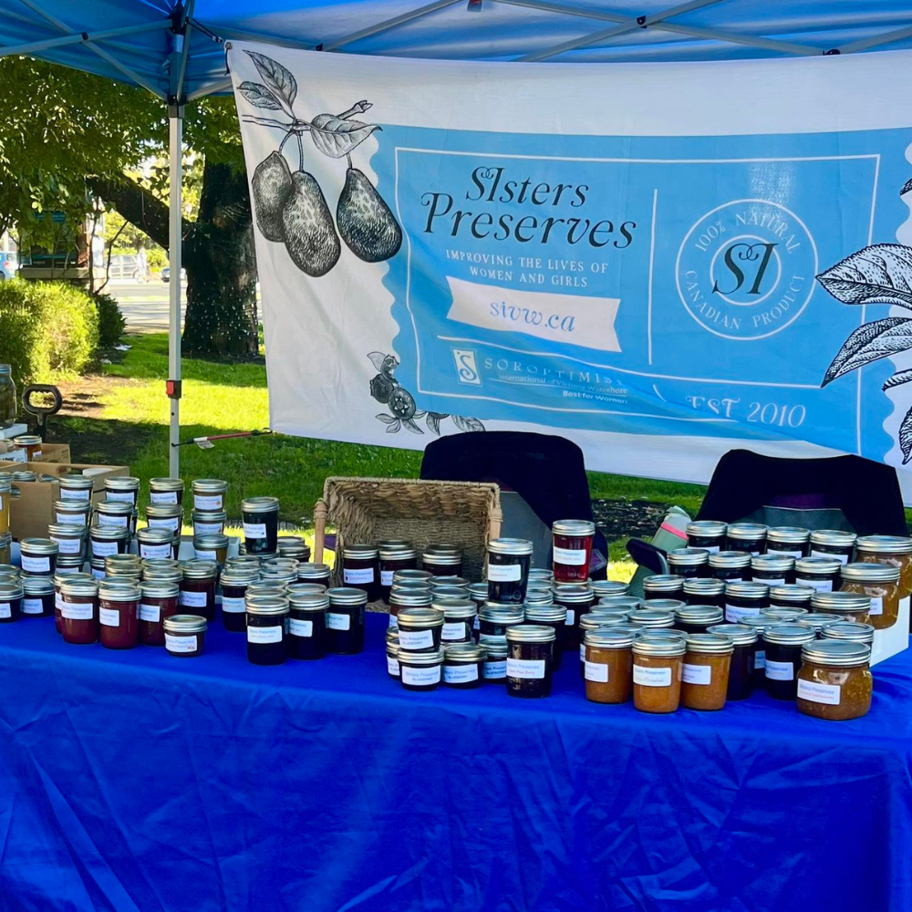 Soroptimist Sisters Preserves Markets