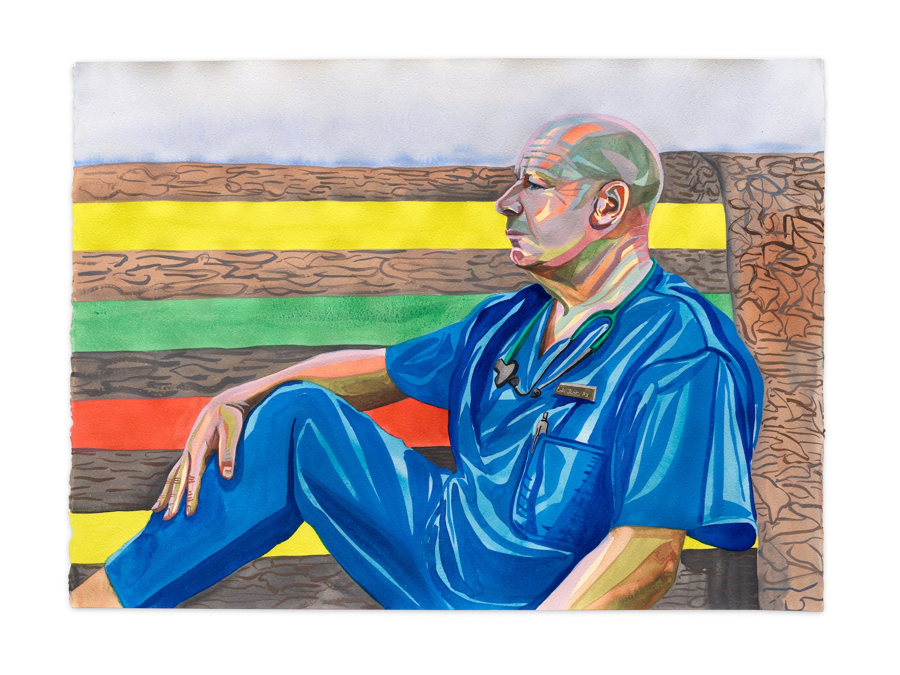 Aliza Nisenbaum, "Colin, Nursing Lecturer," 2020