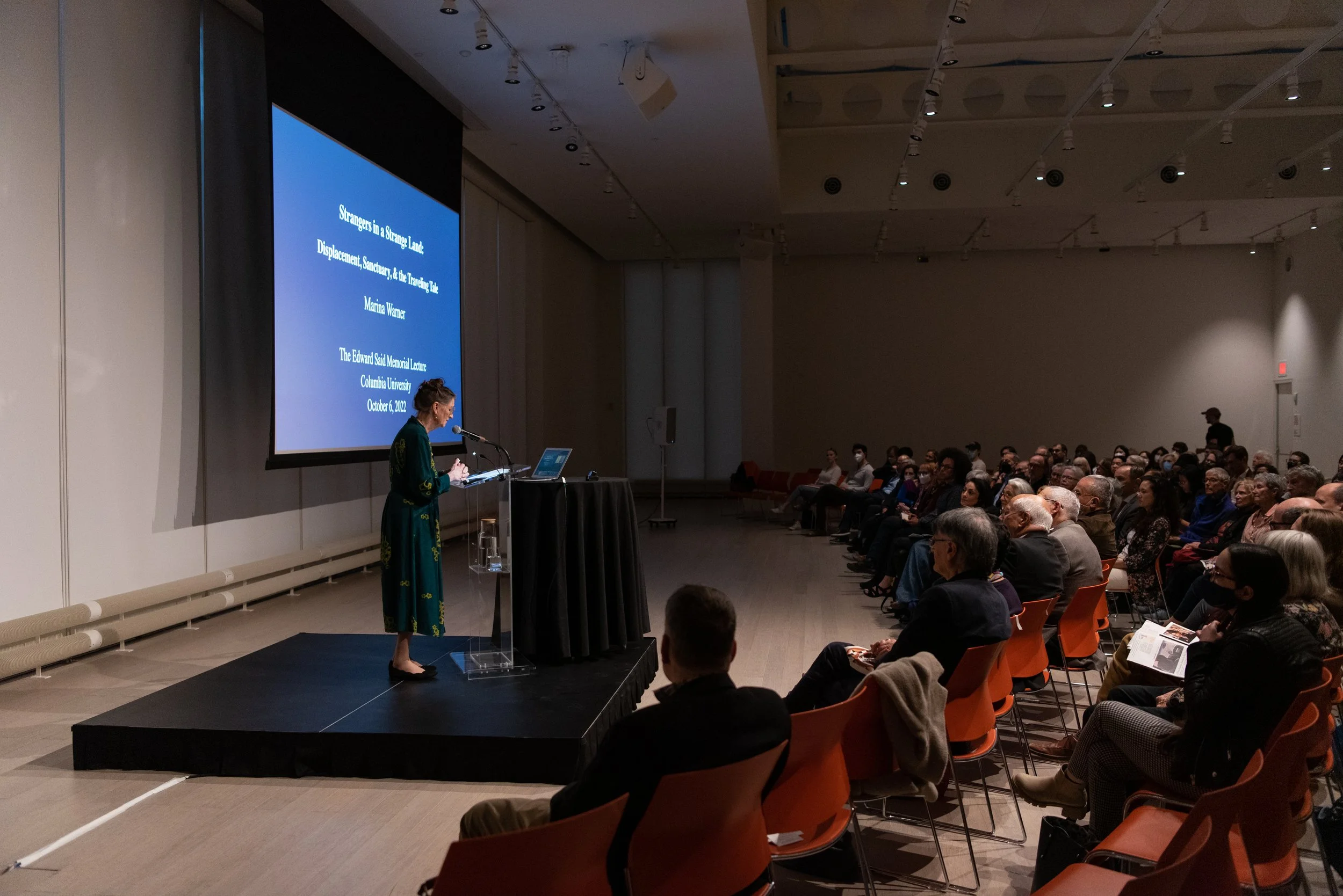 The Edward W Said Memorial Lecture Marina Warner Lenfest Center For