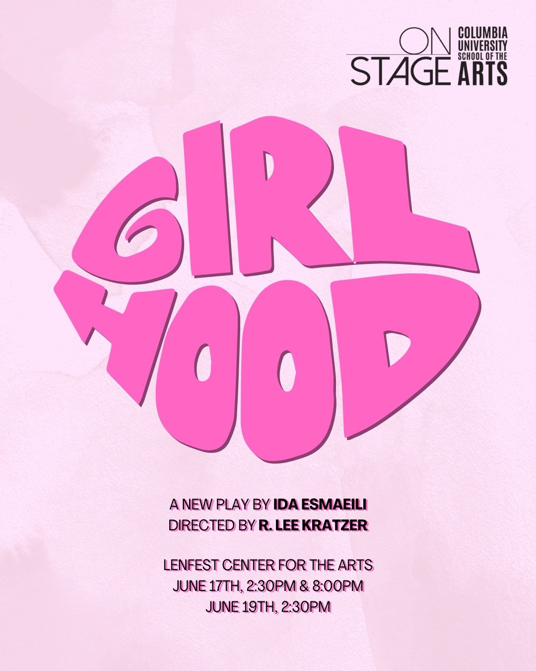 New Plays Festival: GIRLHOOD