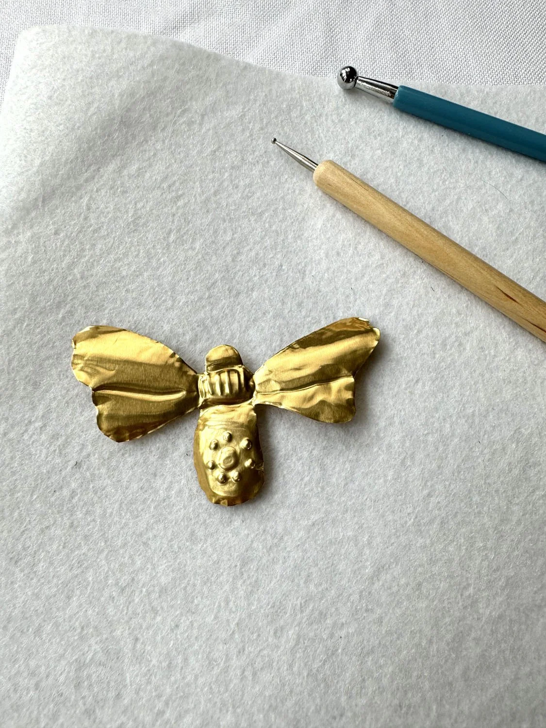 Lot De 10 Mini Abeilles En Feutre WeddHuis – 3x3 Cm – Décoration Et Bricolage Pour Enfants