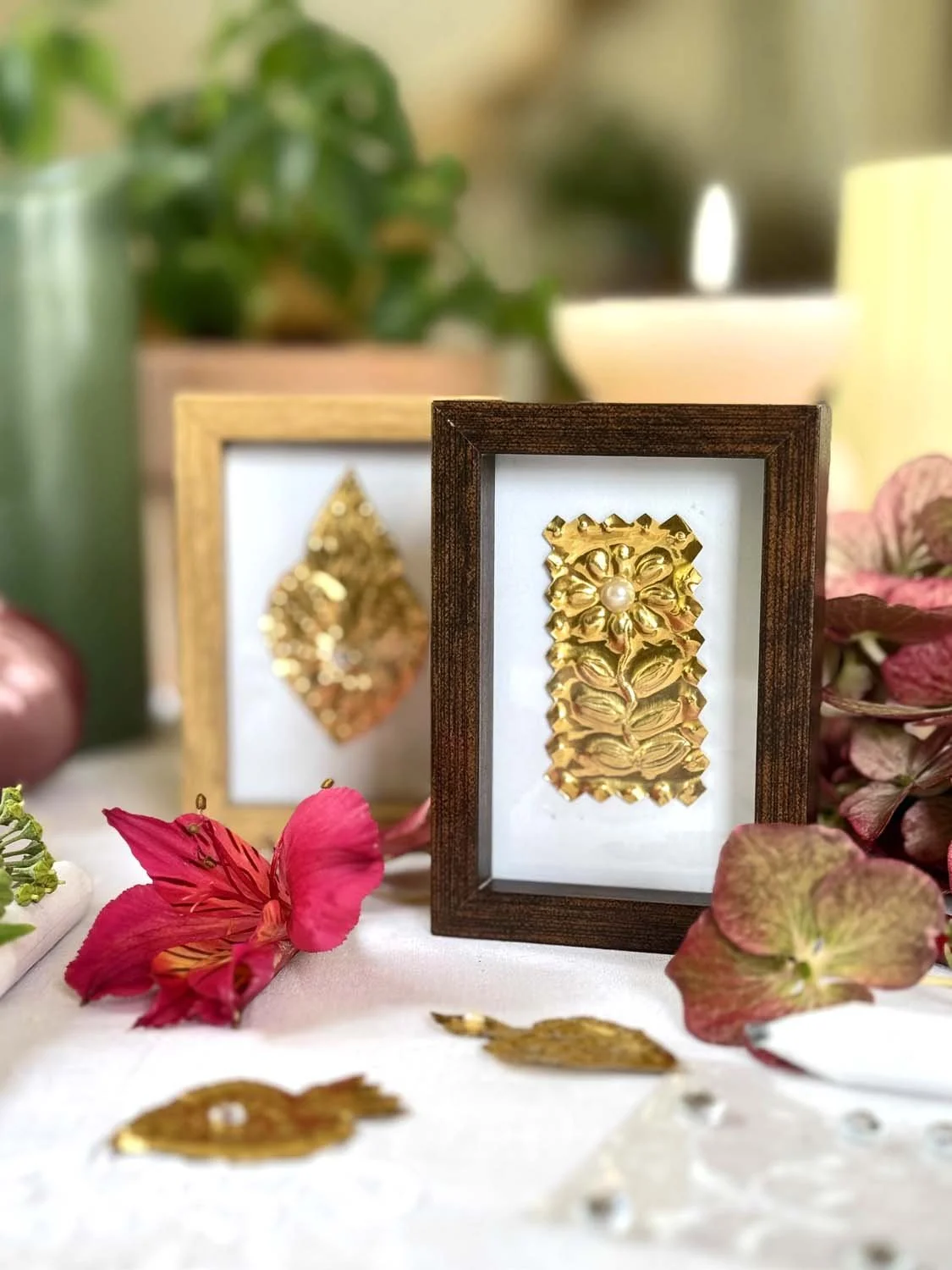 19mini cadres et métal -fleur et coeur.jpg