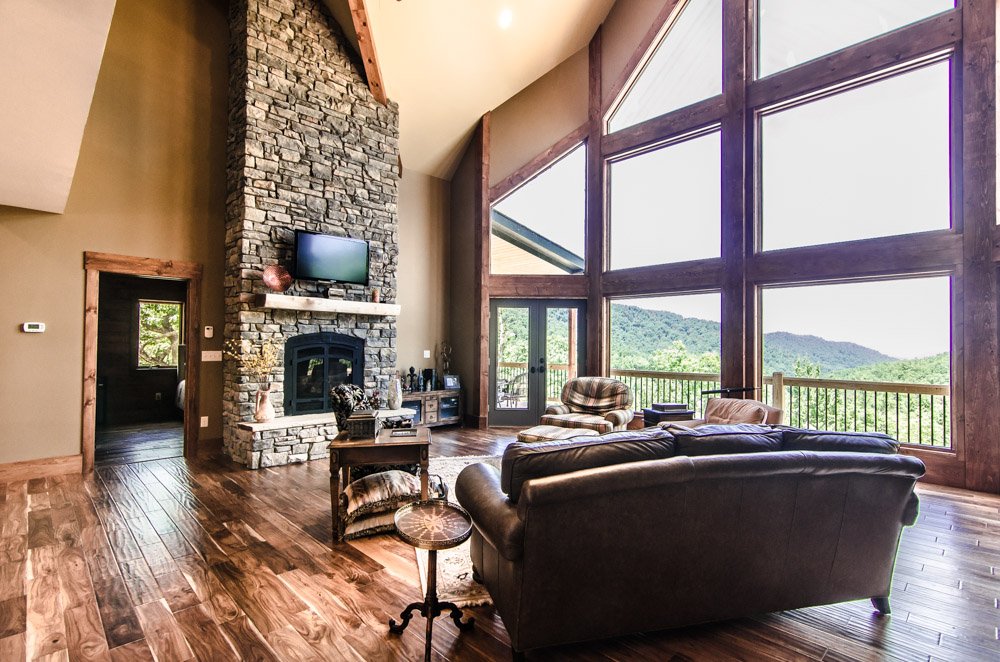 Log Cabin in Black Mountain, NC — Pride Builders New Home Builders in