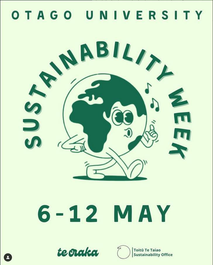 It's Sustainability week at Otago University with OUSA &amp; the Sustainablity Office hosting a fantastic sustainability expo in the link, tomorrow (Wednesday 8th) from 11-1pm.

We'll be on site to showcase the revolutionary act of mending ;). Bring 