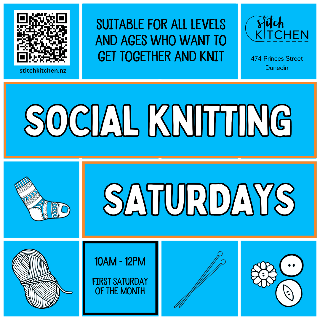 Social Knitting Saturdays
