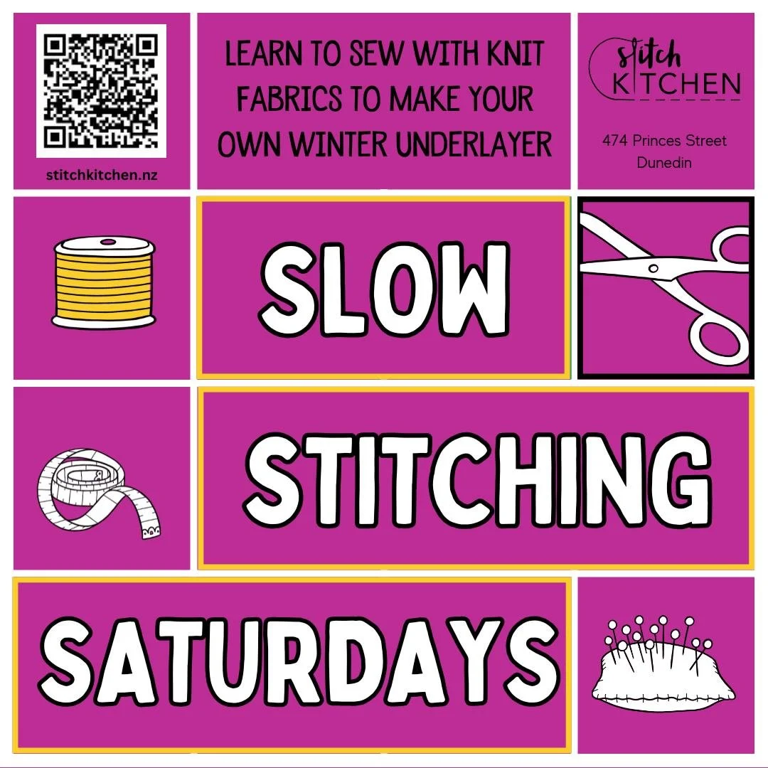 Saturday Slow Stitching: Unplug, Connect, and Create
Looking for a peaceful start to your weekend? 🌿

Join us at Stitch Kitchen for our casual, drop-in Slow Stitching Saturdays. Whether you&rsquo;re a lifelong maker or have never picked up a needle,
