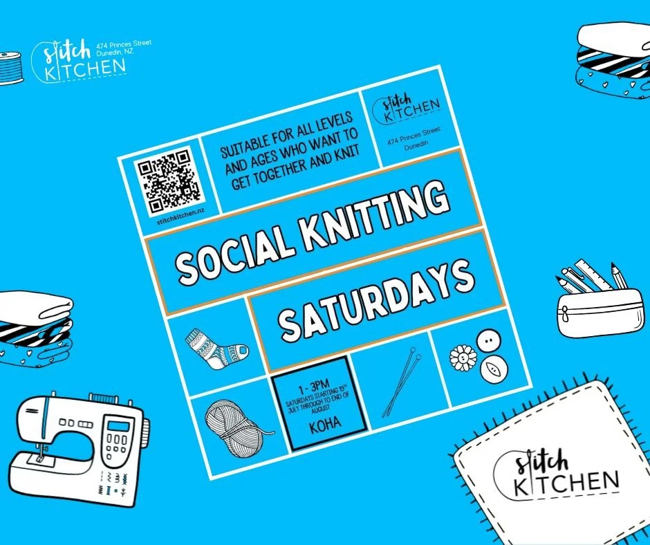 Even though it's a holiday weekend - we are running our Social Knitting Saturday as per usual tomorrow morning - come join us for a cuppa and  yarn. 

https://www.facebook.com/share/1DdbFWFhRm/