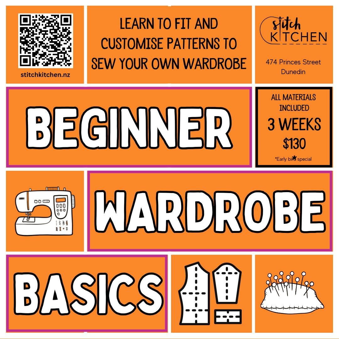 Ready to stop fighting with store-bought clothes and start sewing a wardrobe that actually fits? 🧵✨

Our 3 Week Capsule Wardrobe Course is back for Term Two! But this time instead of 3 weeks - it is four! We've had feedback from our students who app