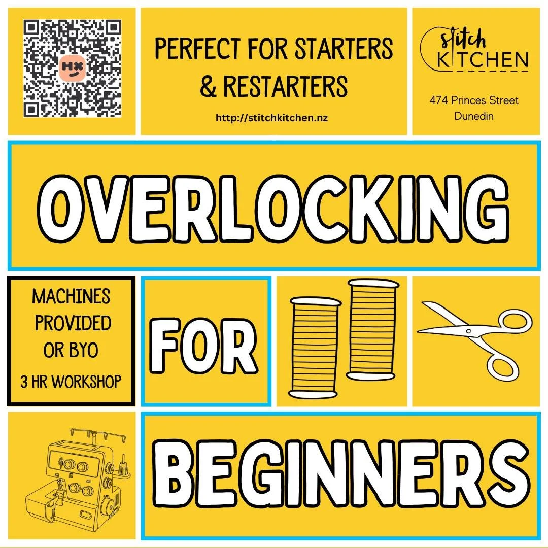 Master the Machine: Our Most Popular Overlocker Workshop!
There is a reason this is our most popular class! If your overlocker has been sitting in its box because threading feels like a puzzle, it&rsquo;s time to demystify the mystery. Join us for a 