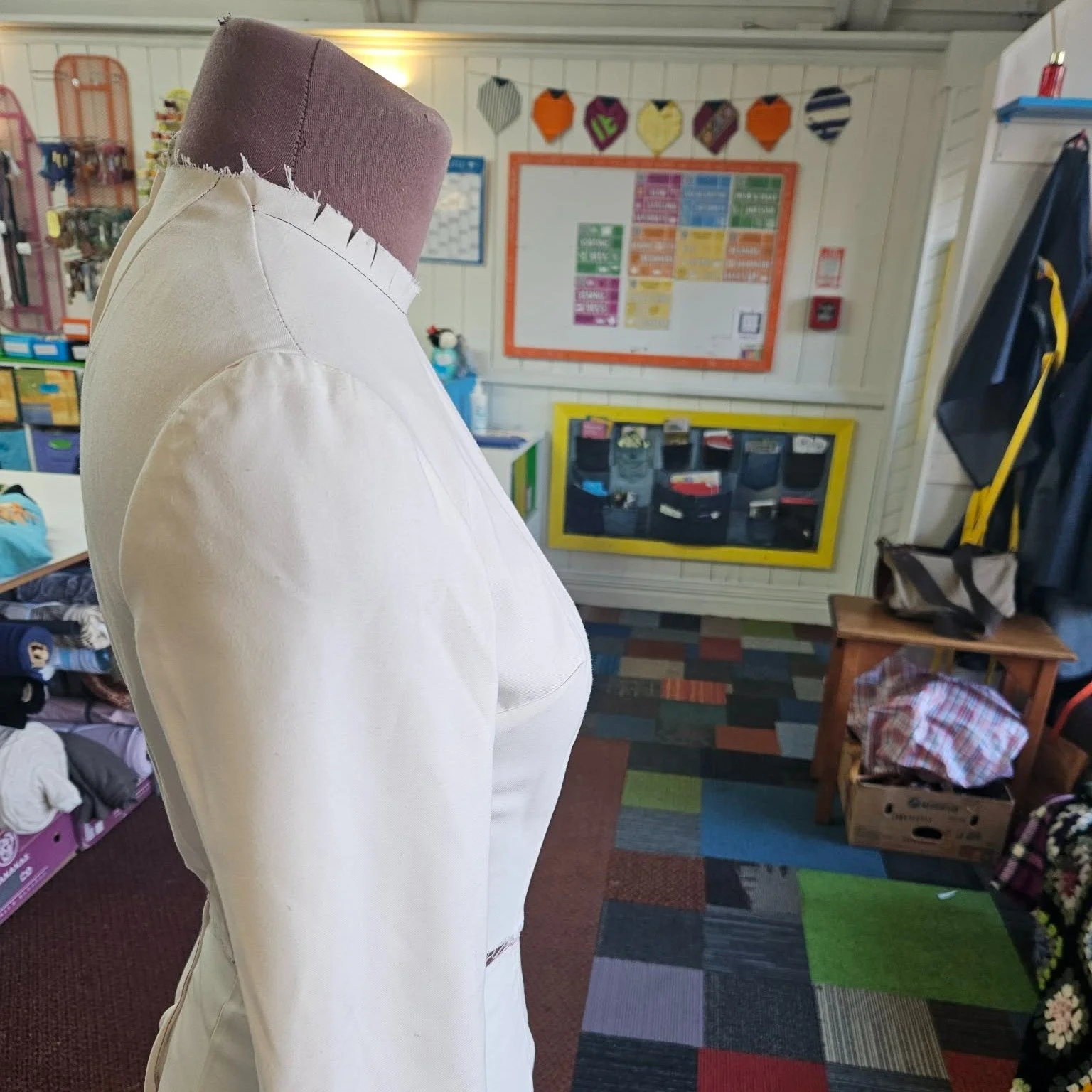 Paper patterns are on the way out, which is a huge blow for sustainability and cost effective sewing, 

Learning how to make and alter your own patterns is on the way in! Come and join Fiona and Clem with our Pattern Making class. Learn how to get a 