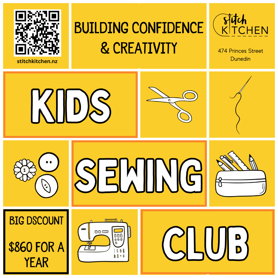 Kids Sewing Club 2026 - ALL FOUR TERMS