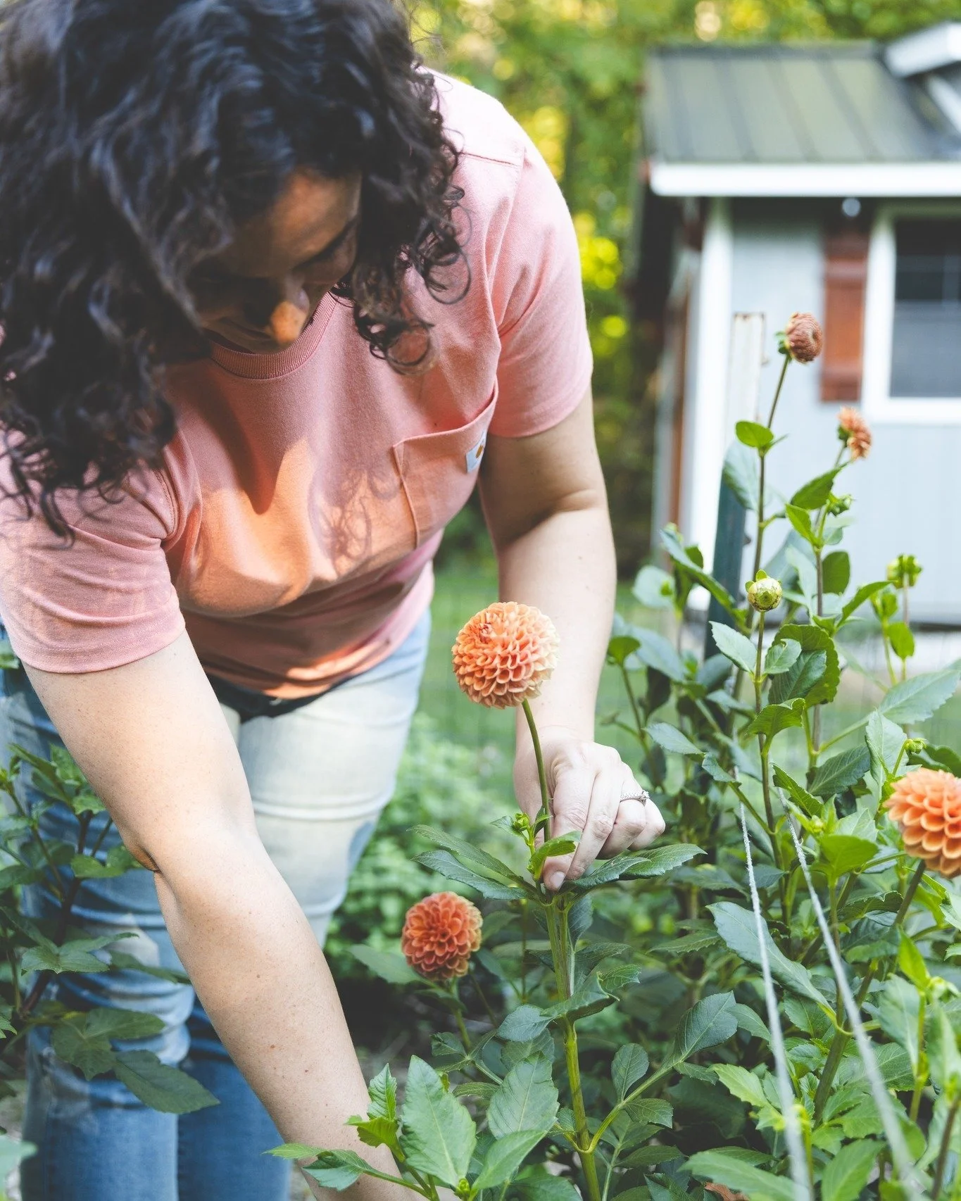 This is who you&rsquo;re supporting when you choose to shop small. A real person with muddy boots, early mornings, and a whole lot of heart for growing beautiful things.

Every stem starts long before it ever reaches a vase. Flowers are chosen and pl